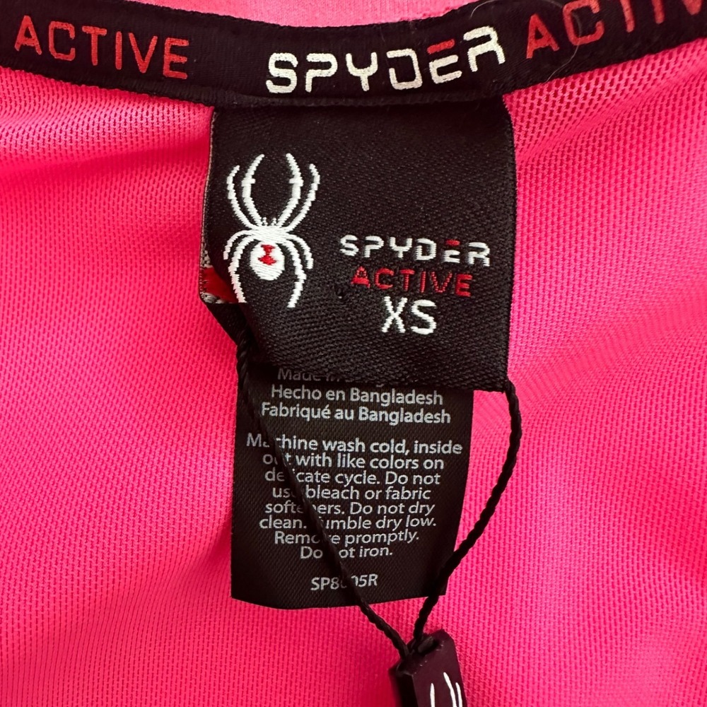 Spyder Active Jacket Pink New With Tags XS Women - Picture 12 of 12